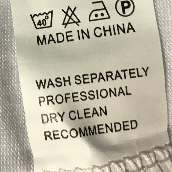 High Quality Women's T Shirt with Front White Floral Dandelion Print 3 XL - Picture 7 of 9